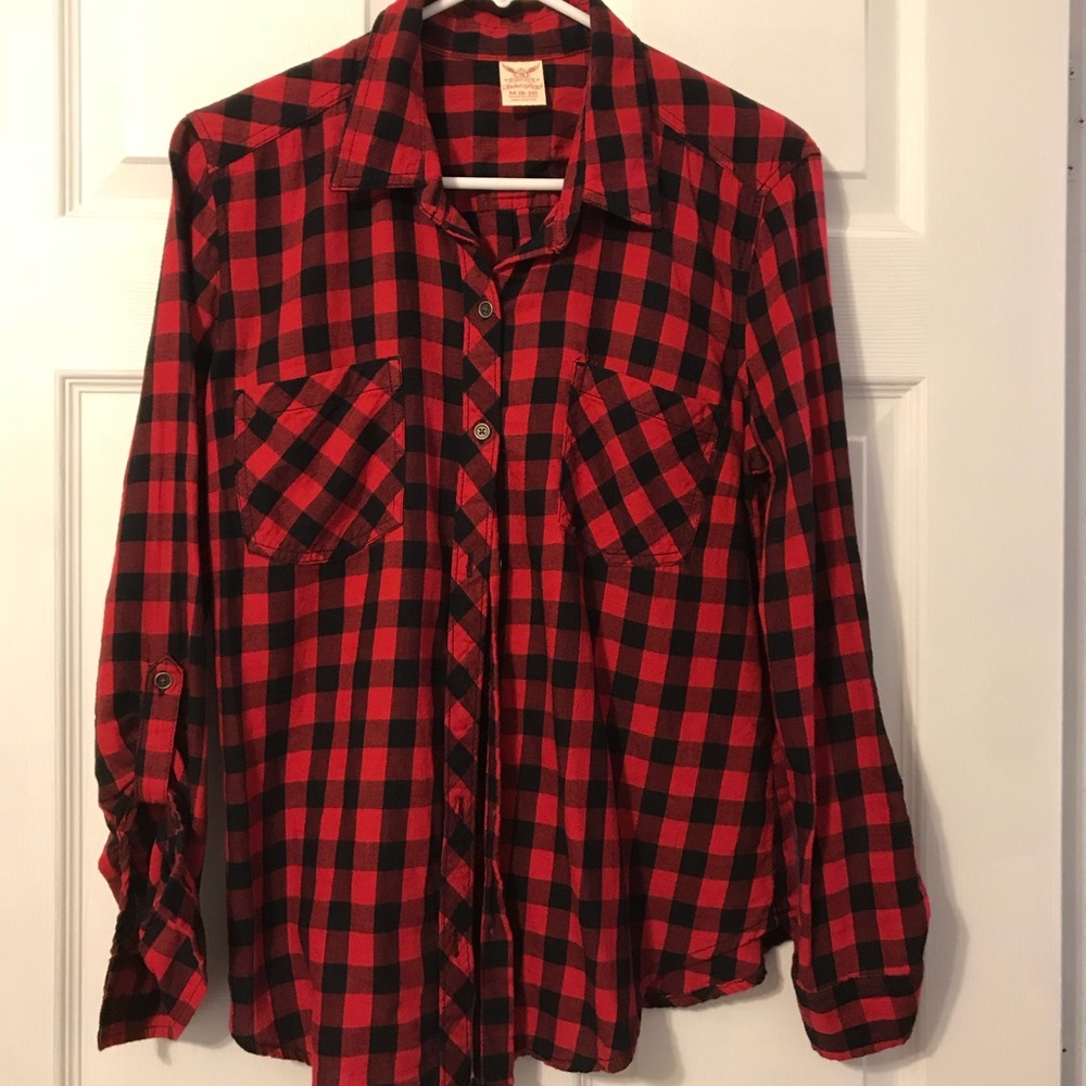 Buffalo Plaid top